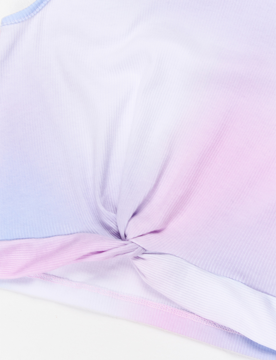 Top tie dye con nudo