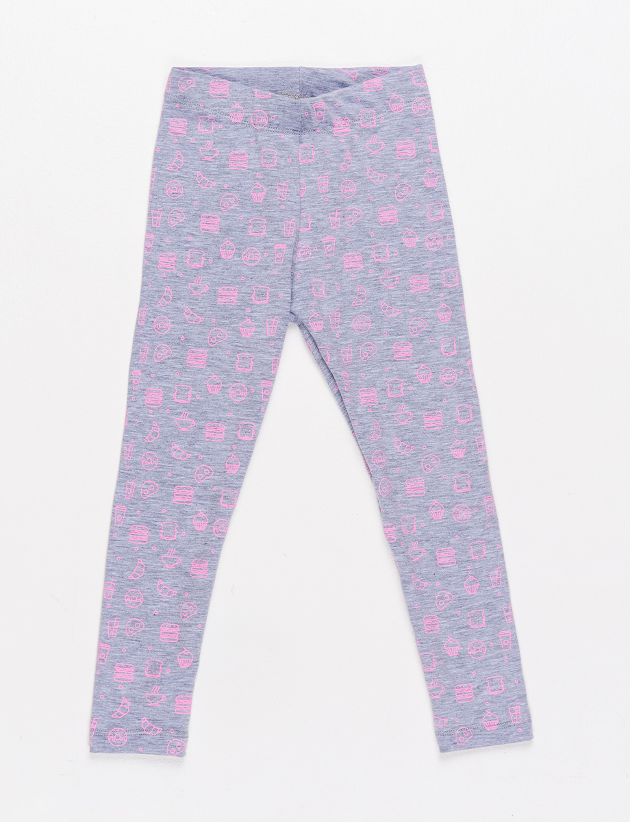 Pantalón de pijama - Rosa claro jaspeado - MUJER