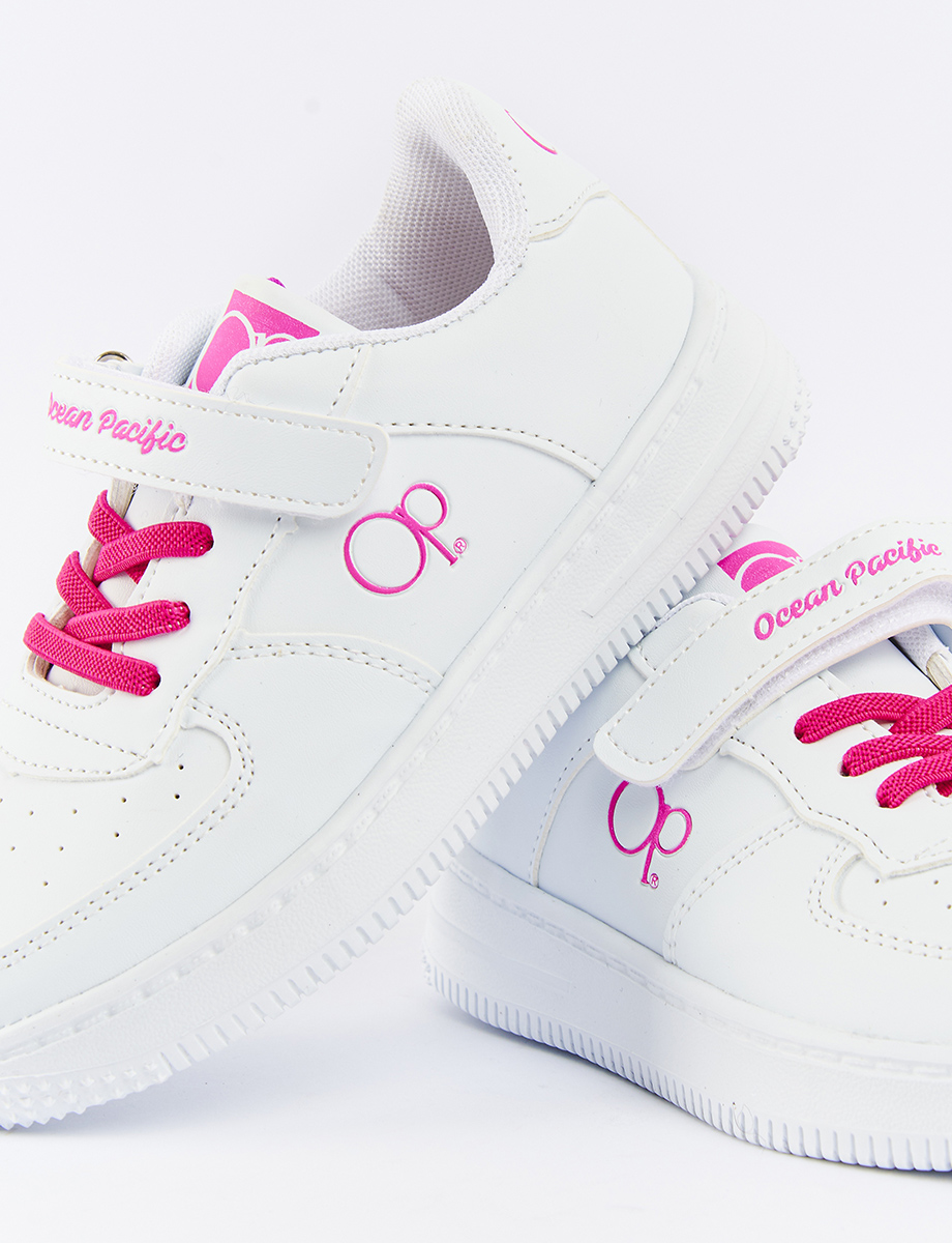 Sneaker Blanco con Velcro OP