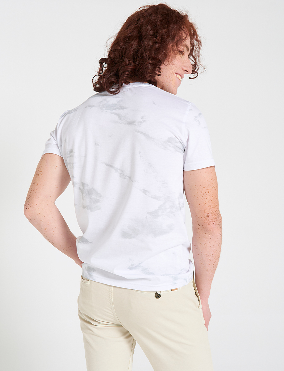 Camiseta marmoleada Positive Vibes