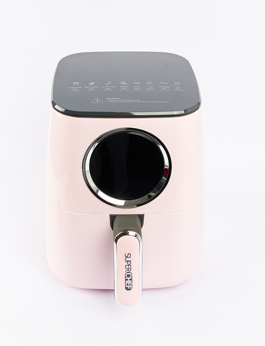 Freidora De Aire SuperChef 4.5 Litros Rosado