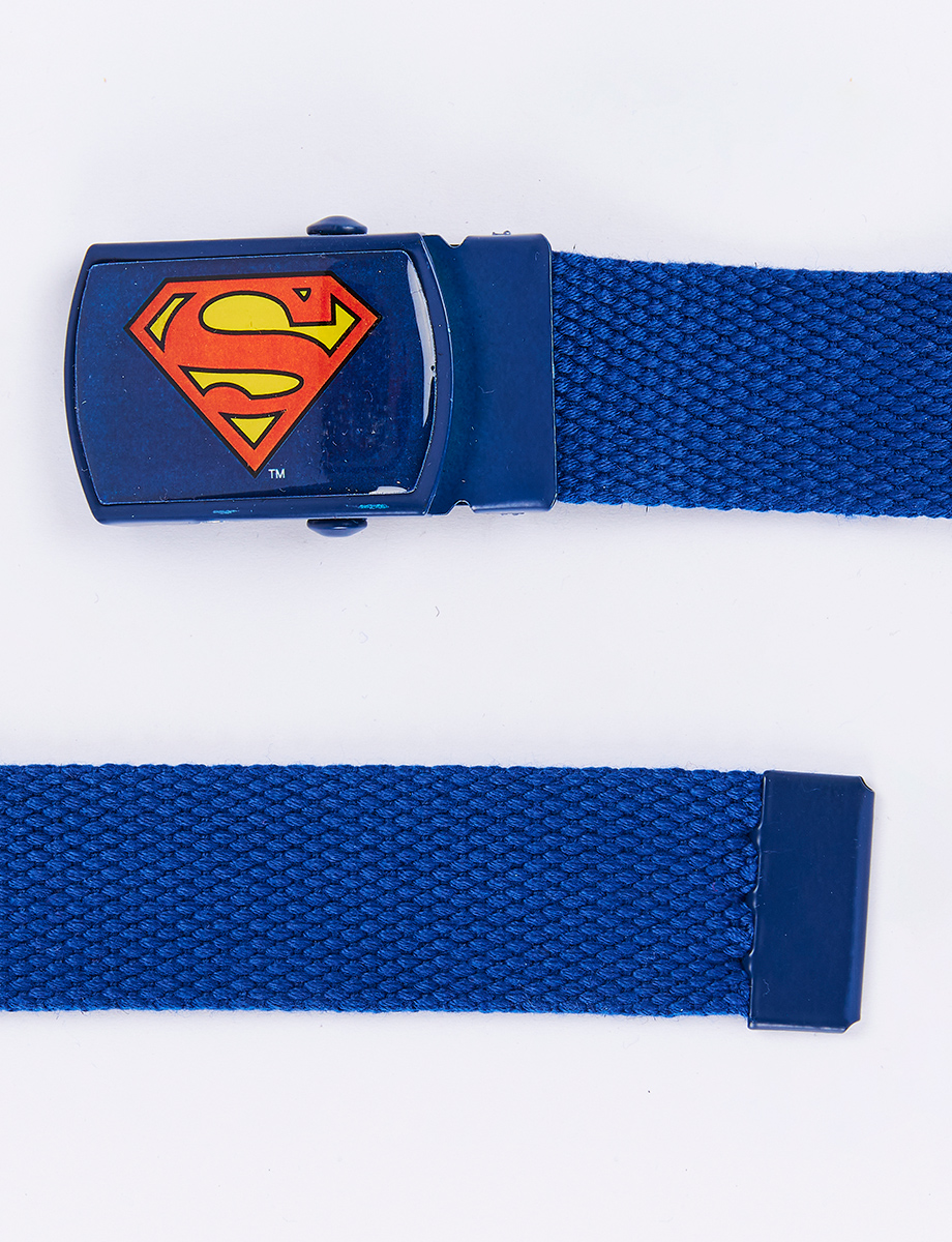 Cinturón infantil Superman azul