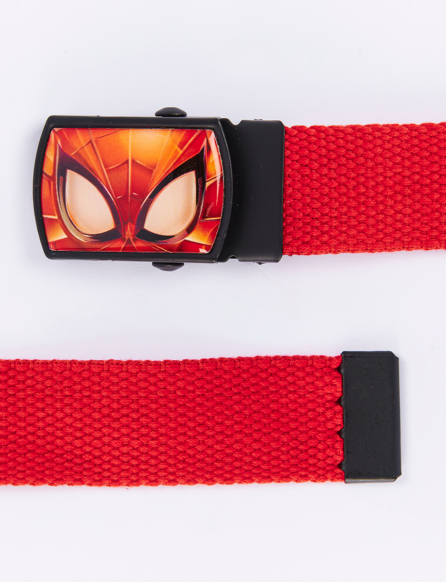 Cinturón infantil Spiderman rojo