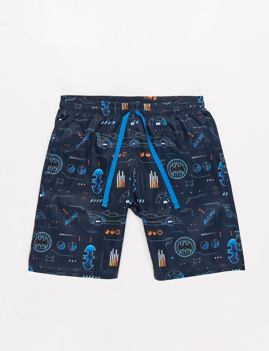 Traje de baño Short Batman azul marino