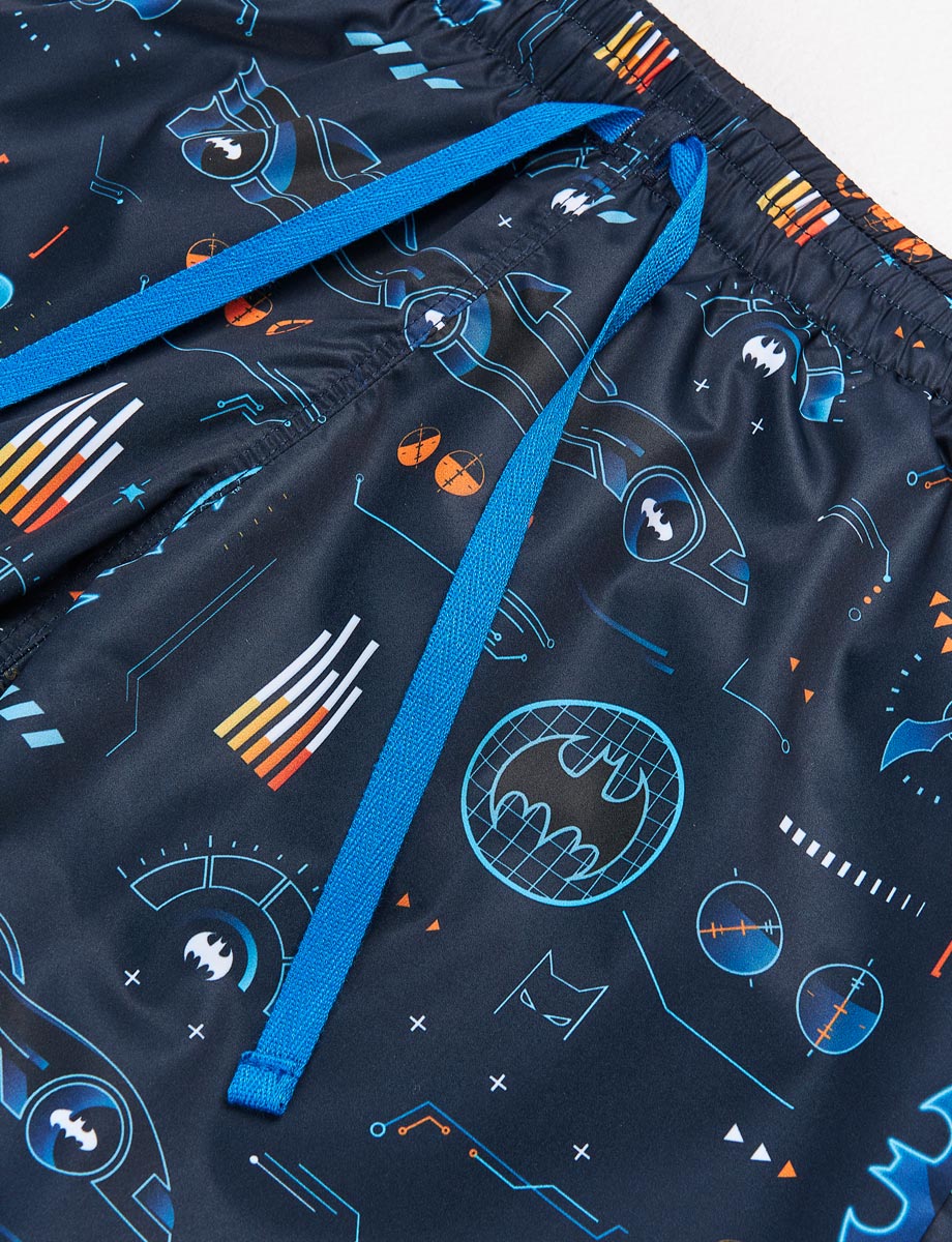 Traje de baño Short Batman azul marino