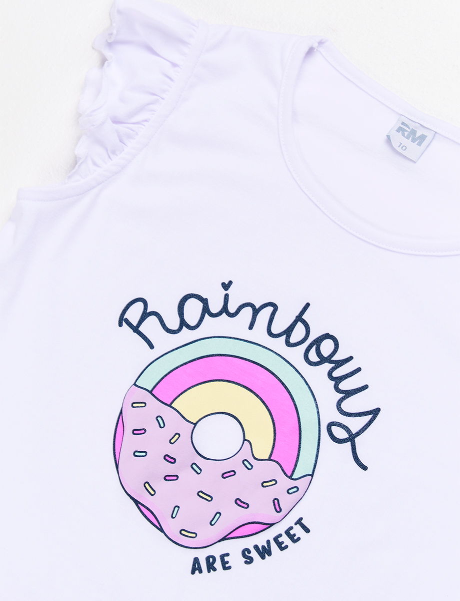 Pijama 2 piezas con vuelos Donut