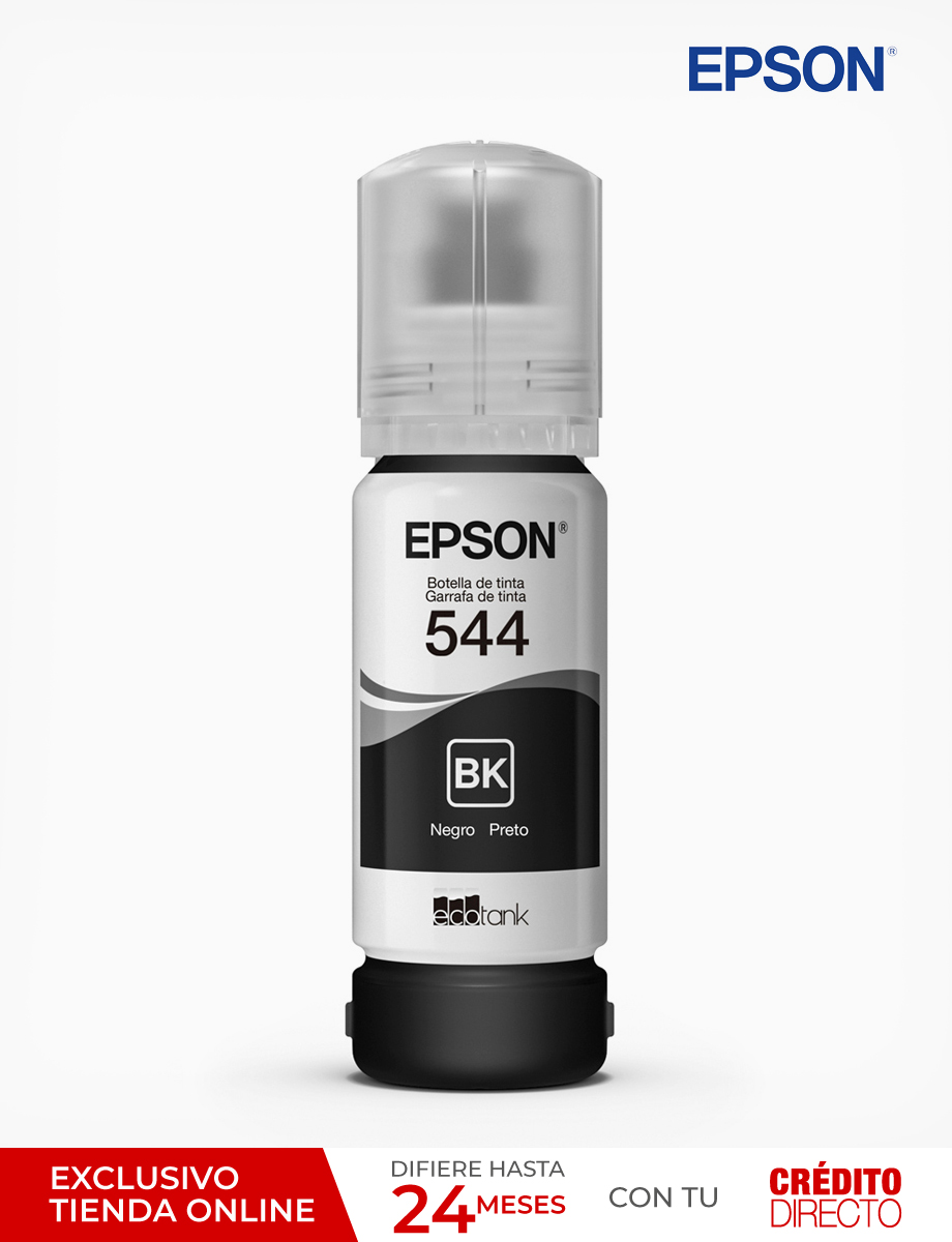 Botellas de Tinta Epson 544 Negra