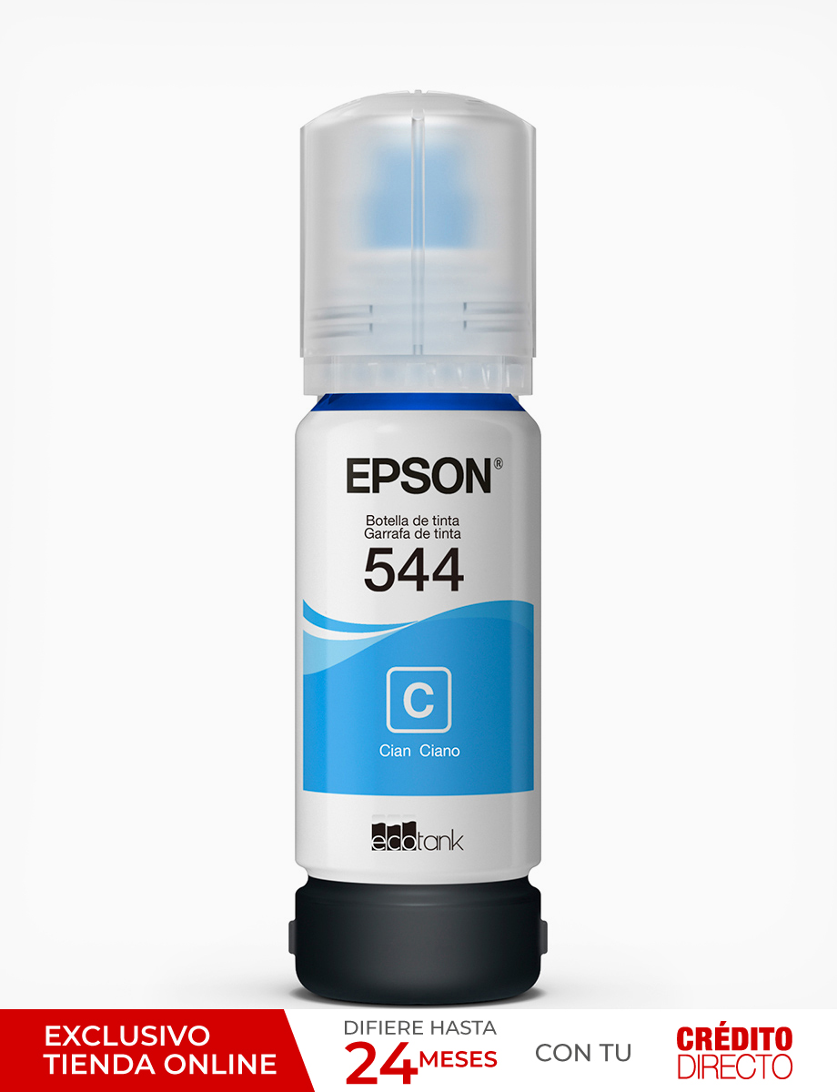 Botellas de Tinta Epson 544 Cian