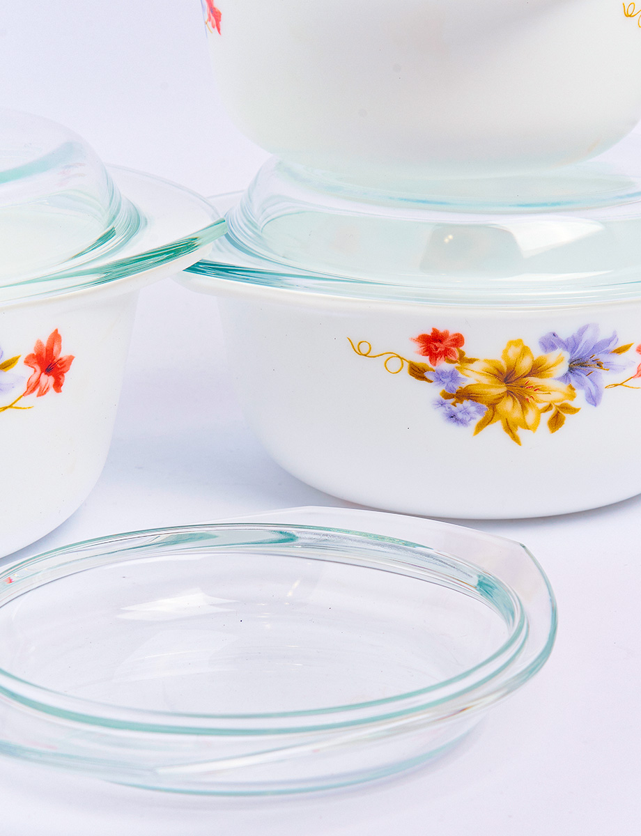 Juego Pyrex Opal 3 Piezas