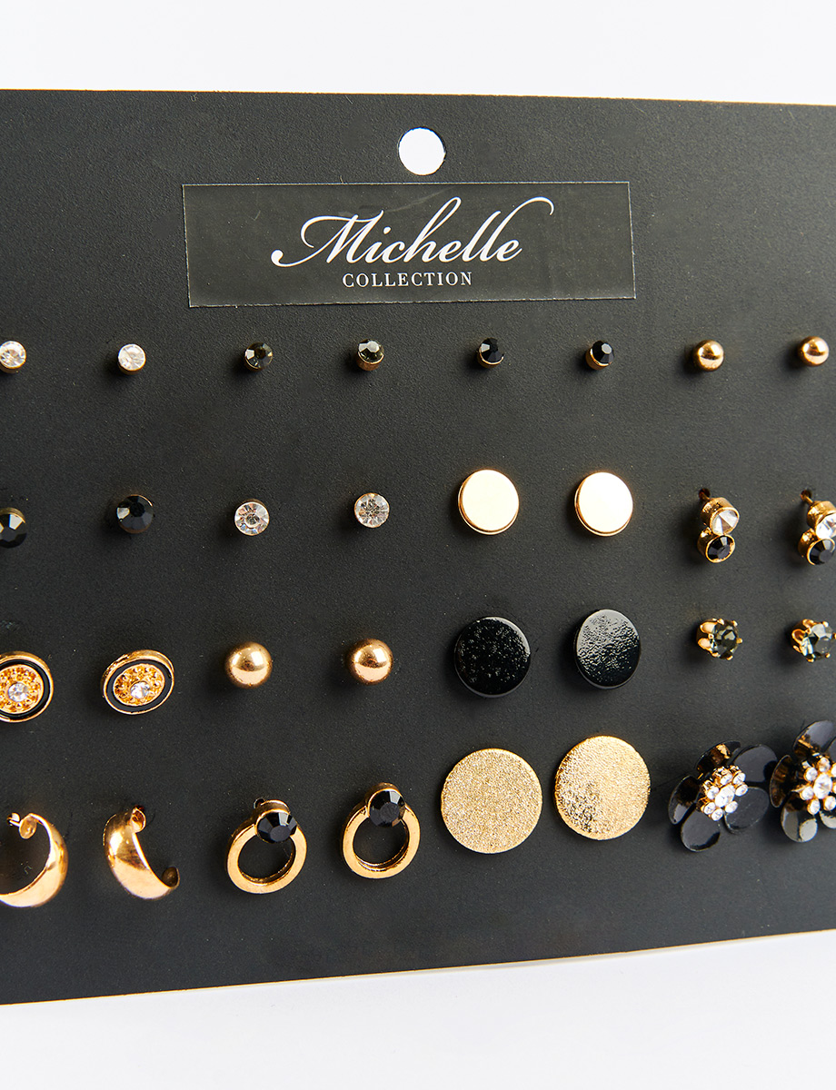 Set Aretes Michelle x16
