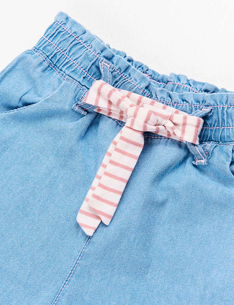 Jean Jogger con Lazo celeste