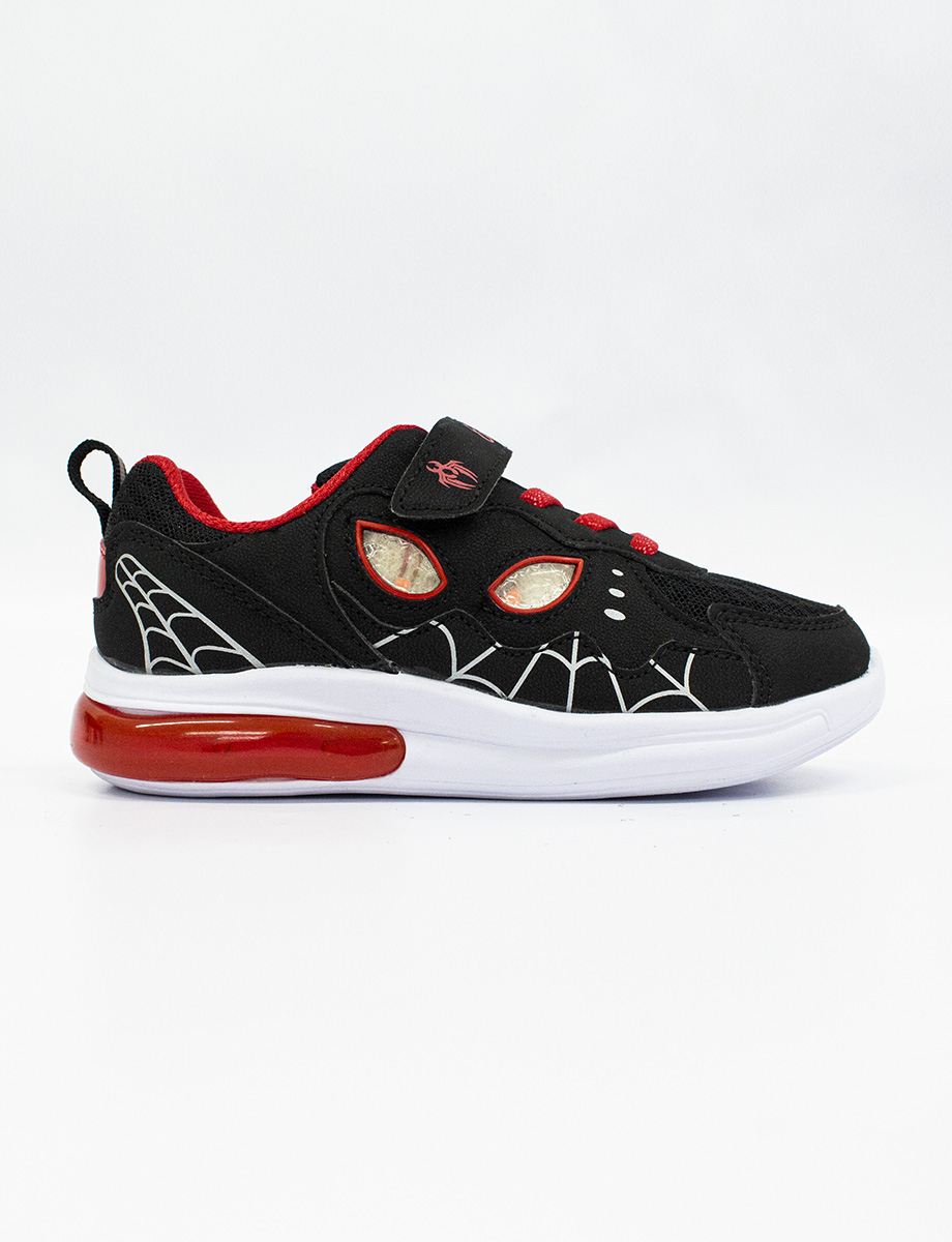 Zapato Deportivo Spider-Man Negro Exces