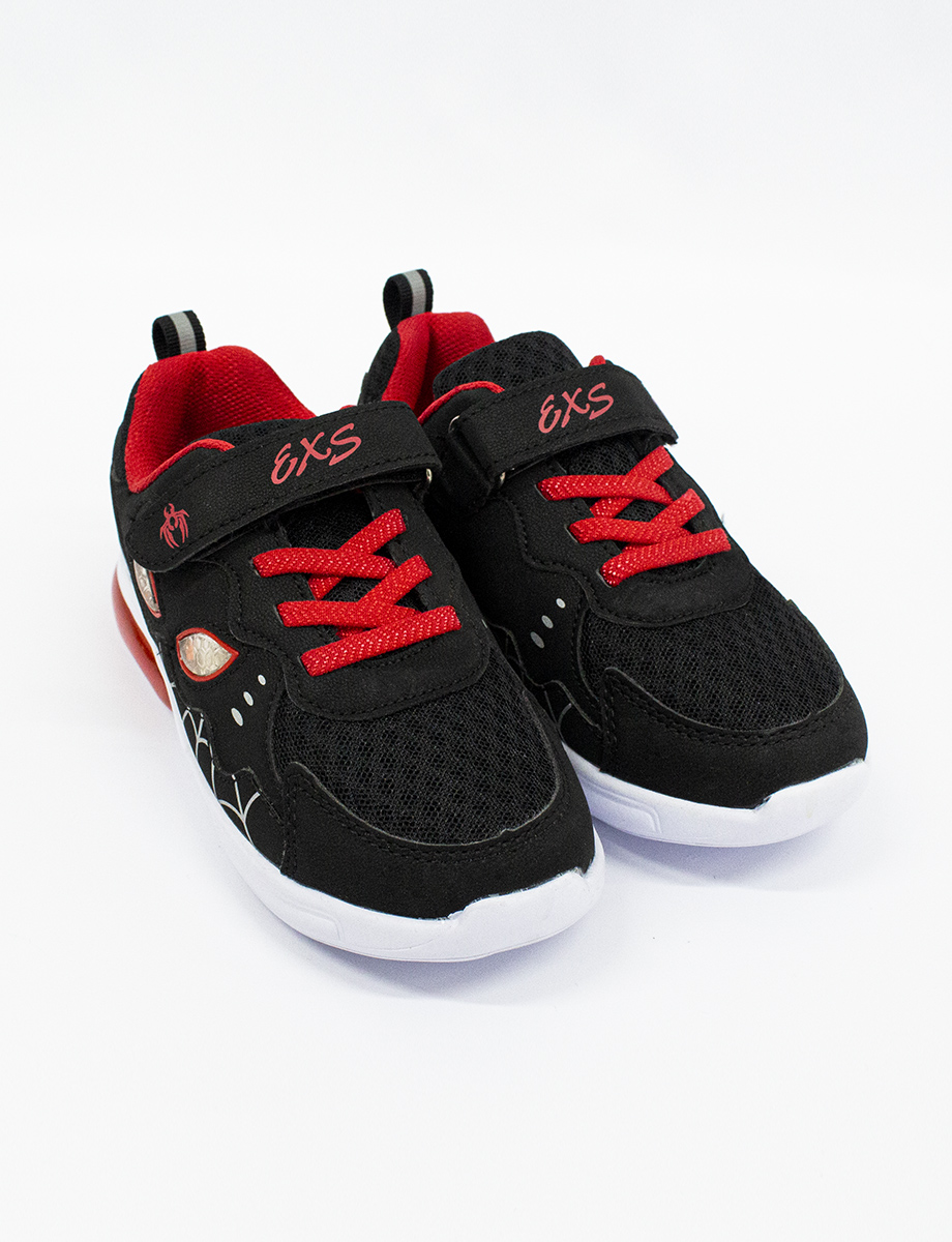 Zapato Deportivo Spider-Man Negro Exces