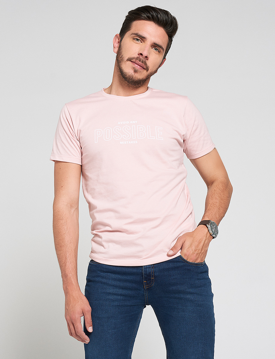 loco Hamburguesa puesto Camiseta Possible palo de rosa | CAMISETAS Y POLOS | CAMISETAS Y POLOS |  MODA JUVENIL | HOMBRES | Moda RM Tienda Online