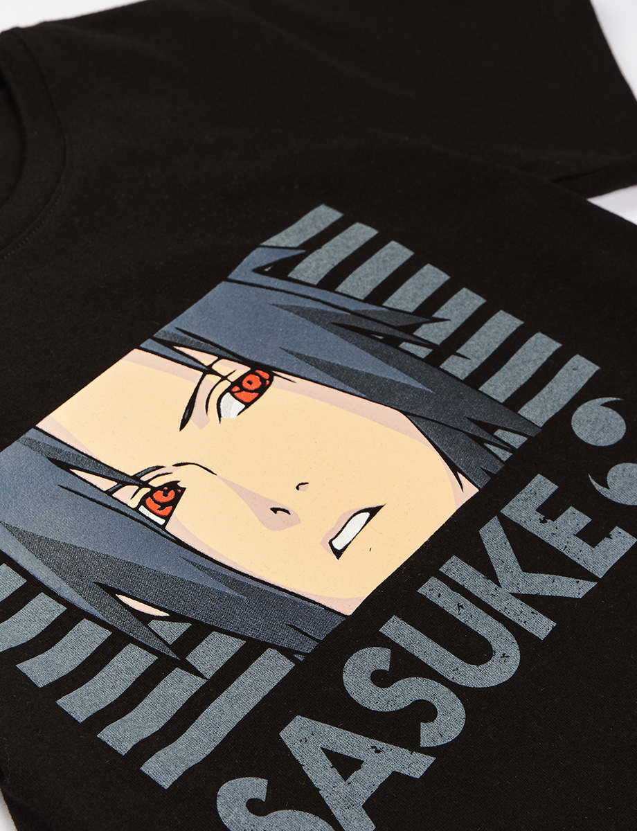 Camiseta esc Estampado Sasuke