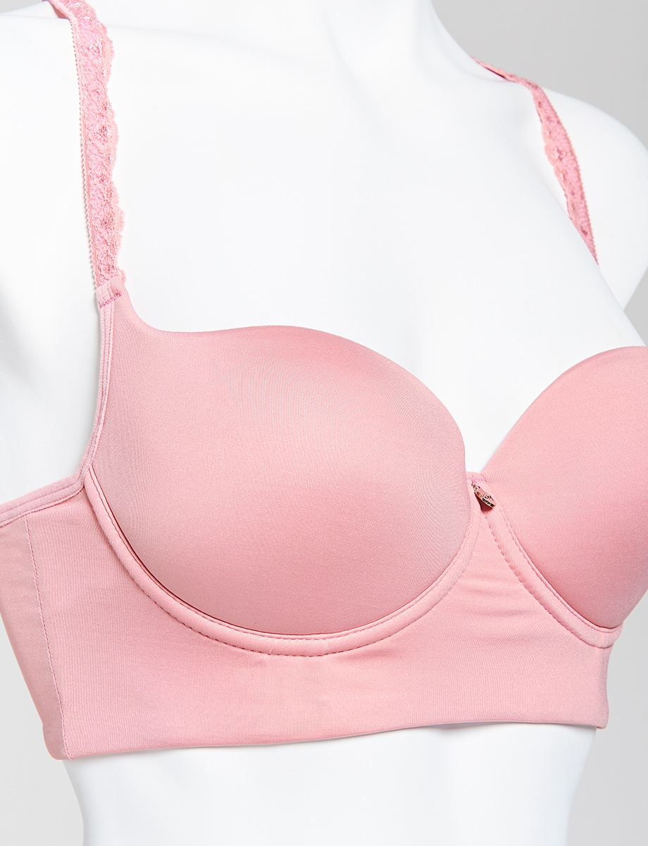 Brasier tiras encaje Unicolor
