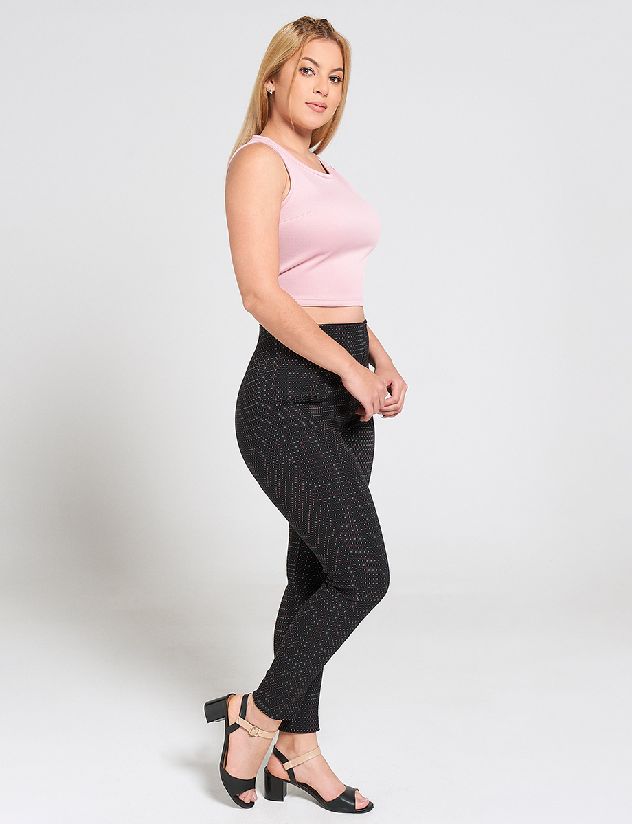 Pantalón Mini prints Cintura alta