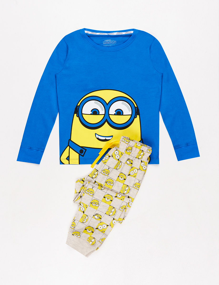 Pijama Minions azul