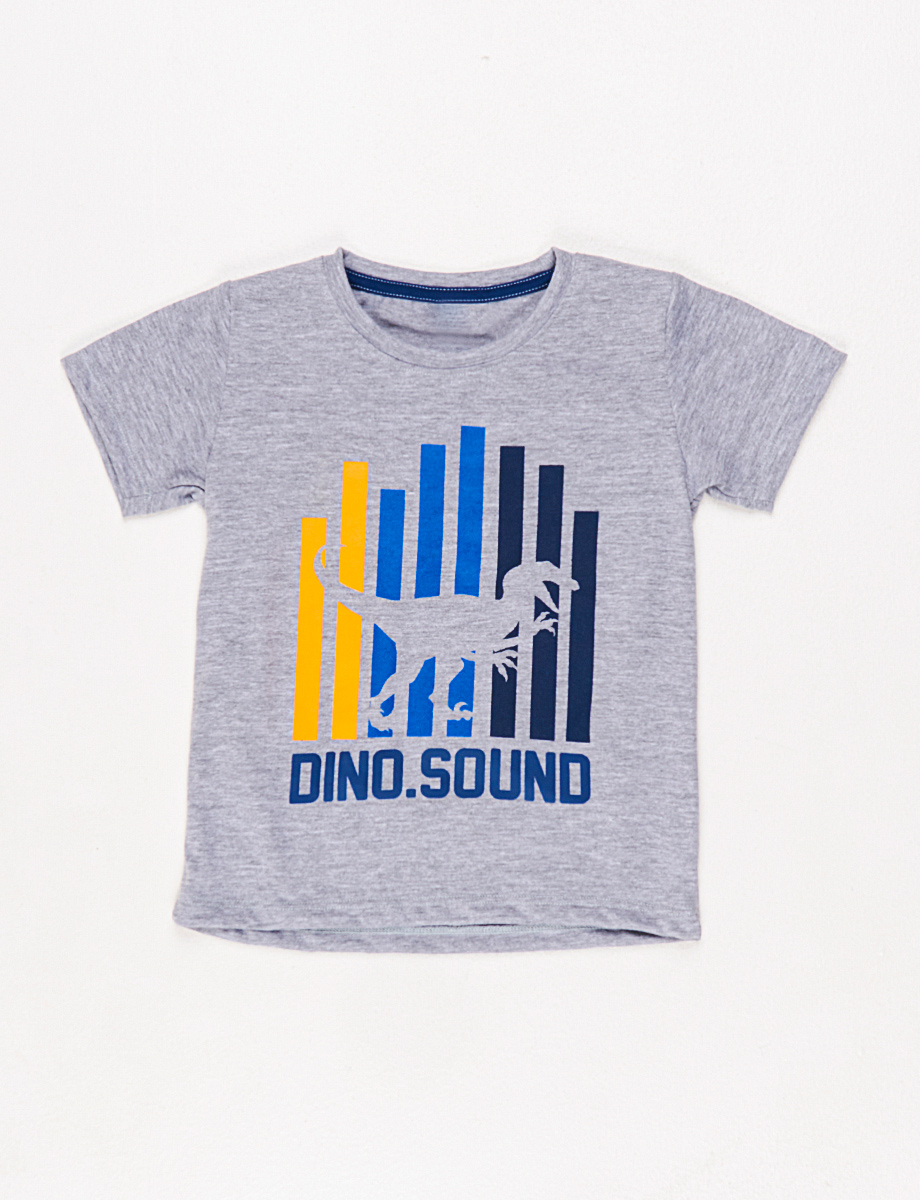 Camiseta Dino.Sound Gris