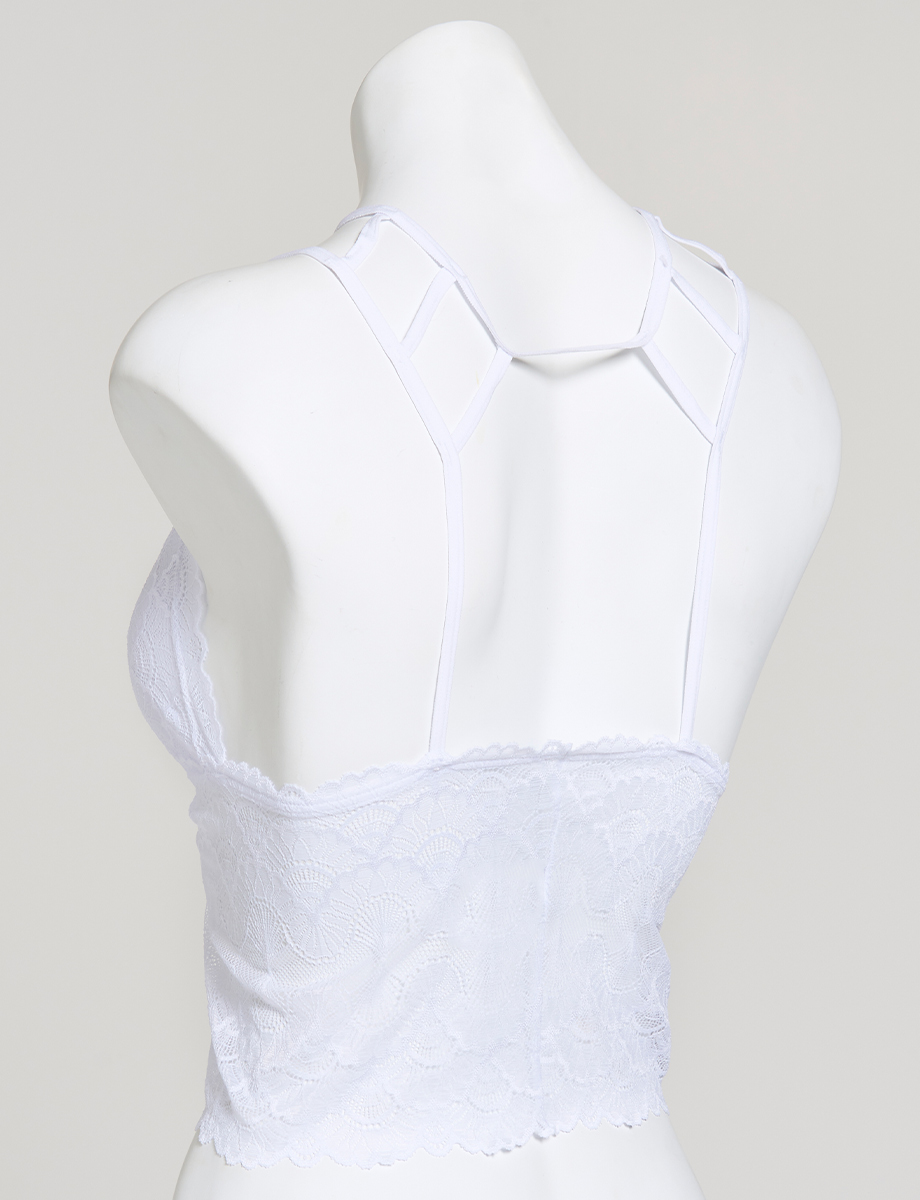 Bralette Encaje Blanco