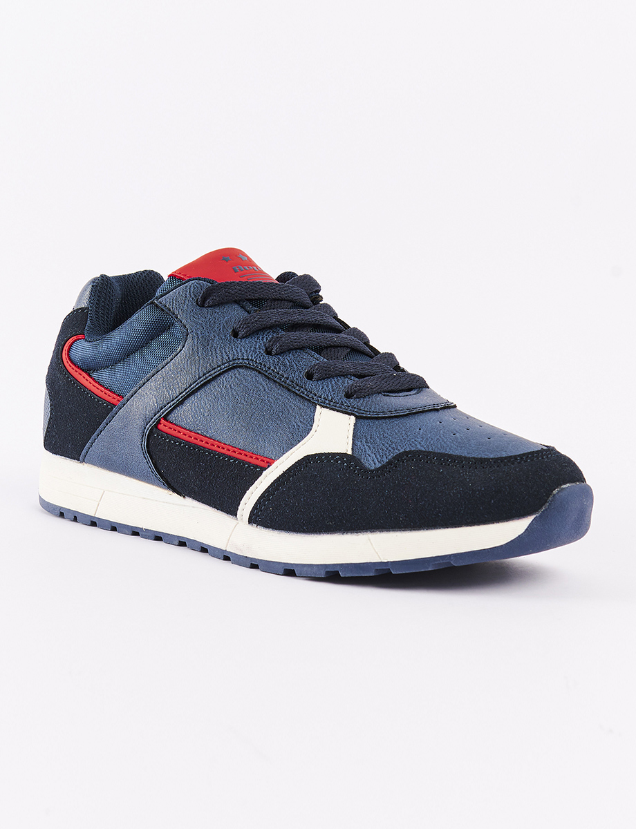 Zapato Combinado con Cordones | Beppi