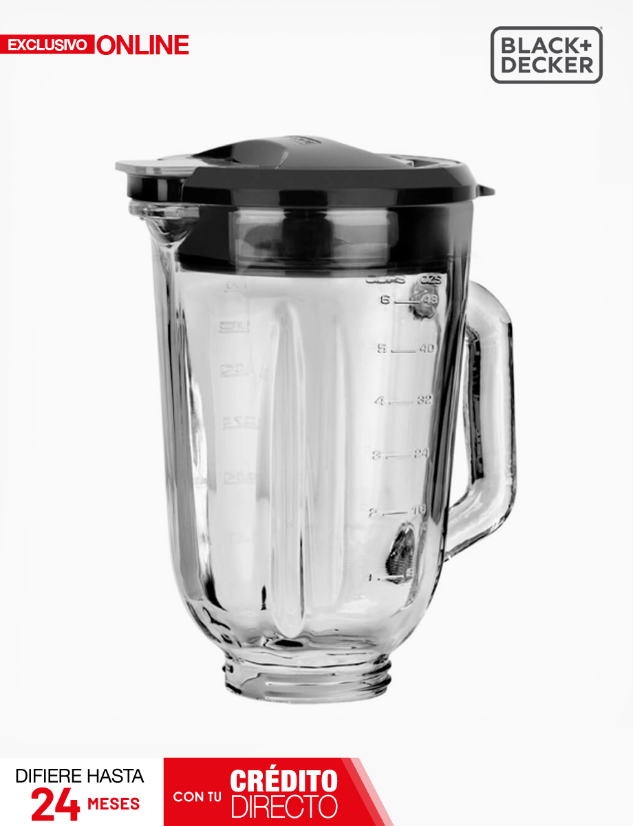 Licuadora Cyclone Black+decker 1.5 Litros Vaso De Vidrio