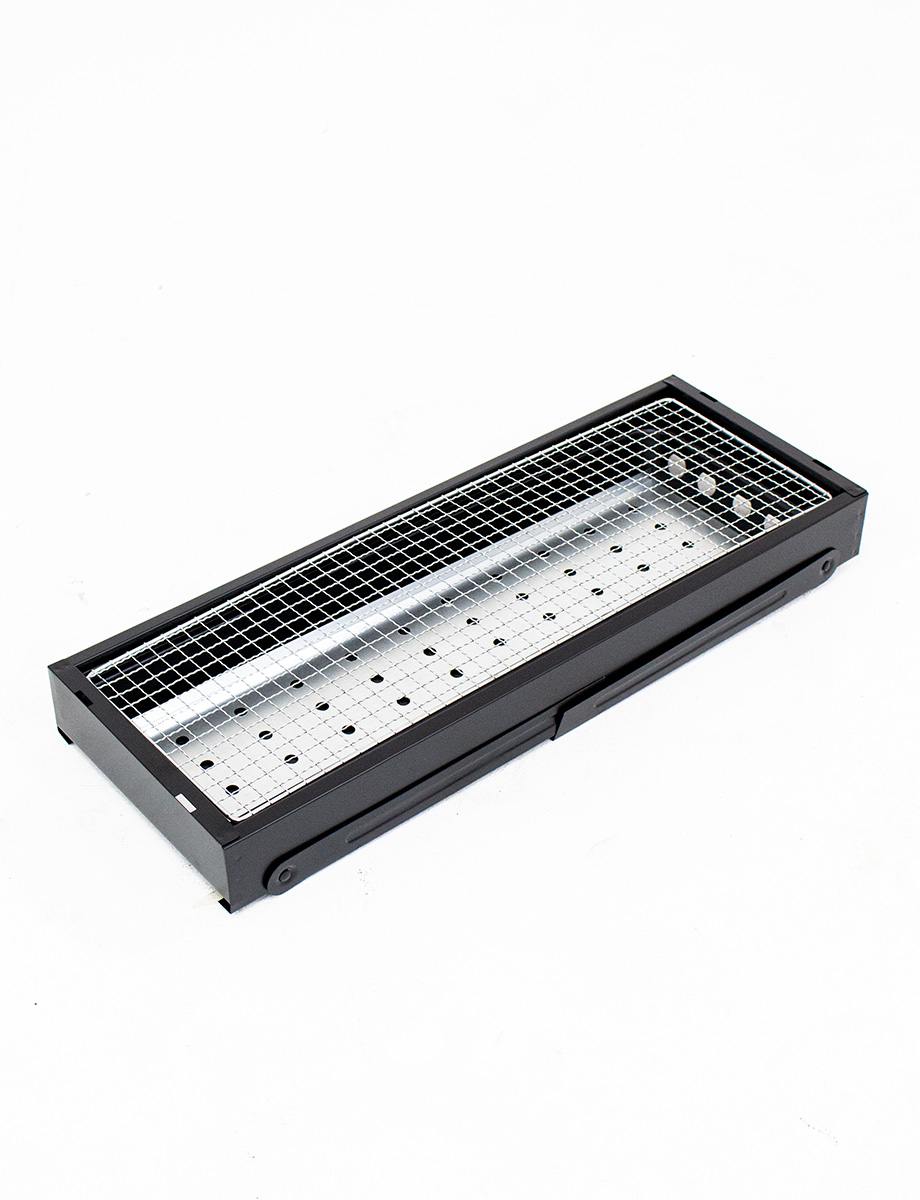 Parrilla Portátil Plegable Rectangular de Acero