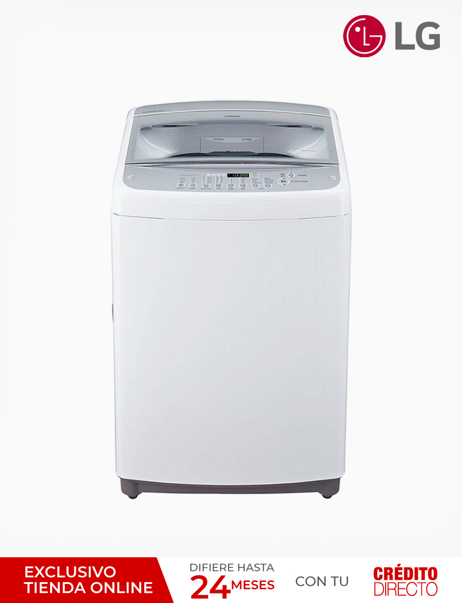 Lavadora Automática 18 Kg Blanca LG