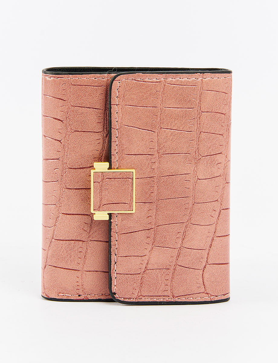 Billetera con textura Trifold