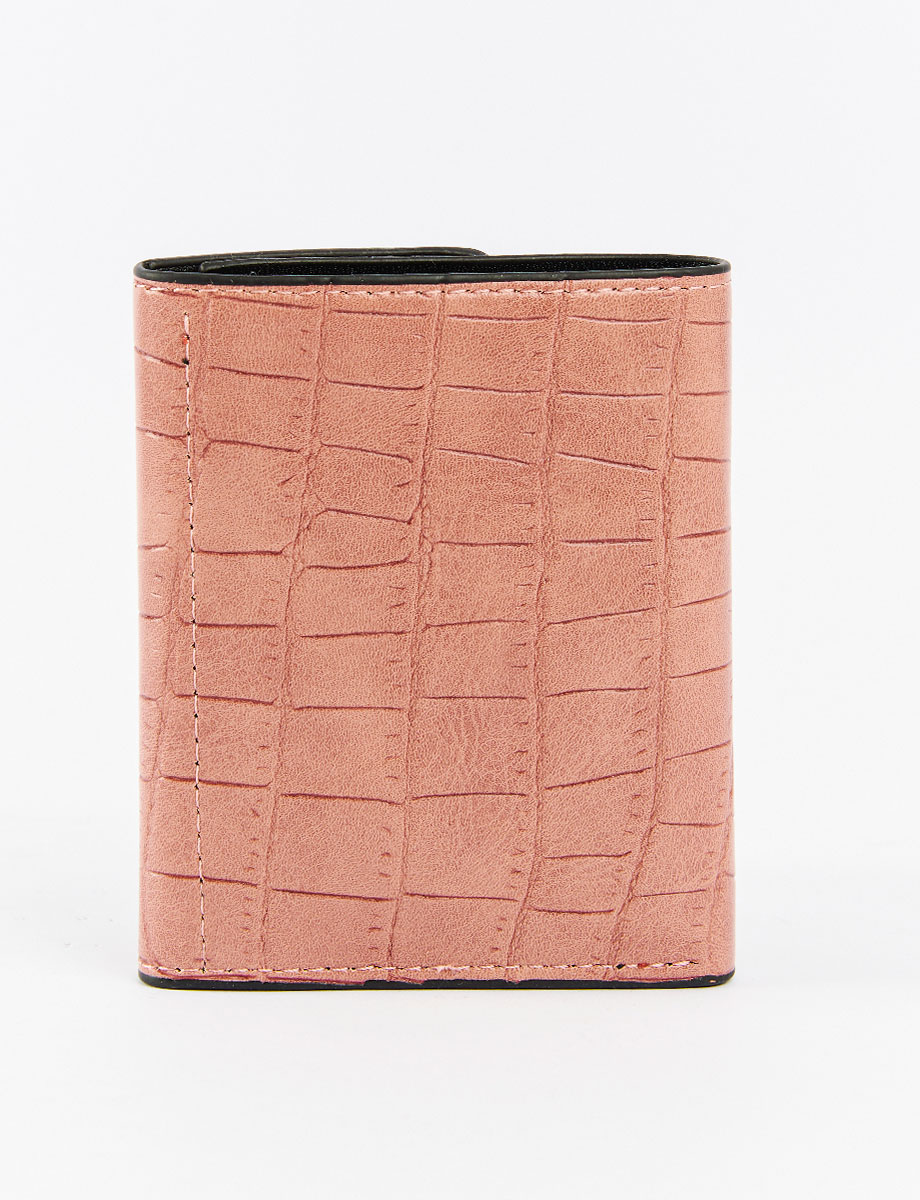 Billetera con textura Trifold