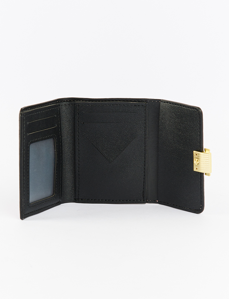 Billetera con textura Trifold