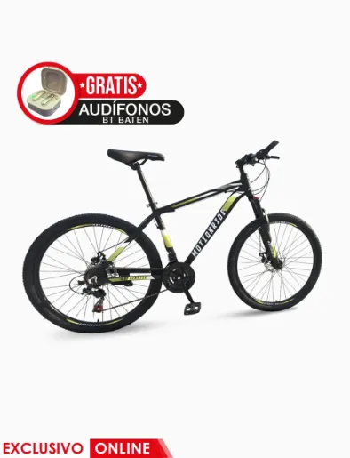 Bicicleta Montañera de Aluminio Aro 26" GTB