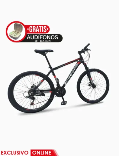 Bicicleta Montañera de Aluminio Aro 26" GTB