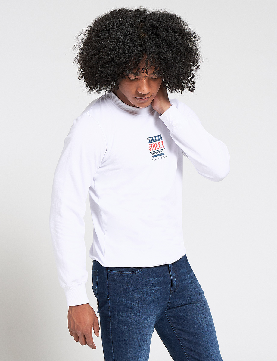 Buzo Future Street Blanco
