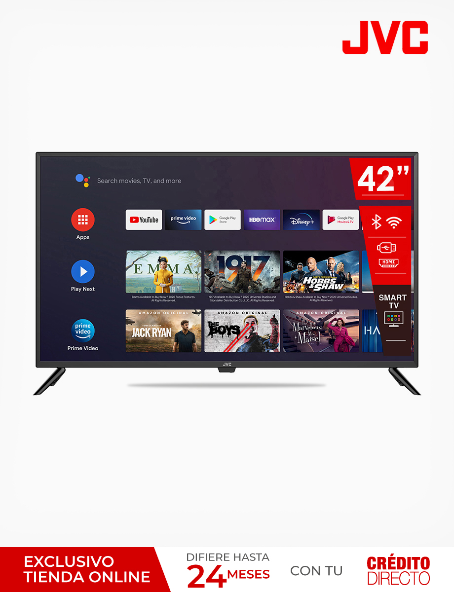 Smart TV JVC 42 Pulgadas Android 1080p - LT-42KB408