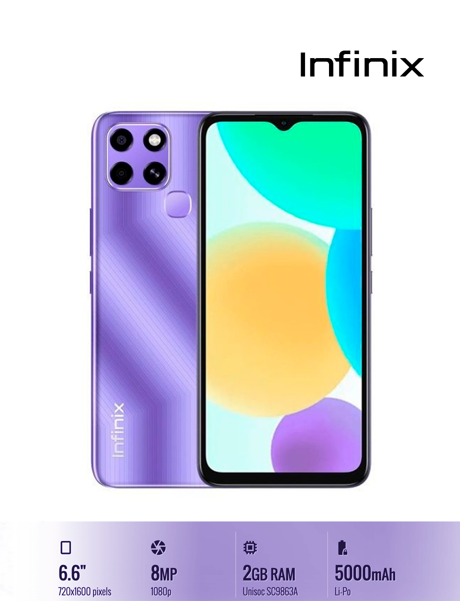 Infinix Smart 6 X6511E 32GB Morado