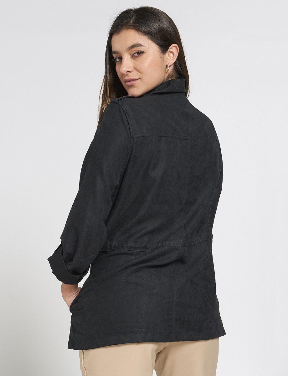 Chaqueta 3/4 con Bolsillos