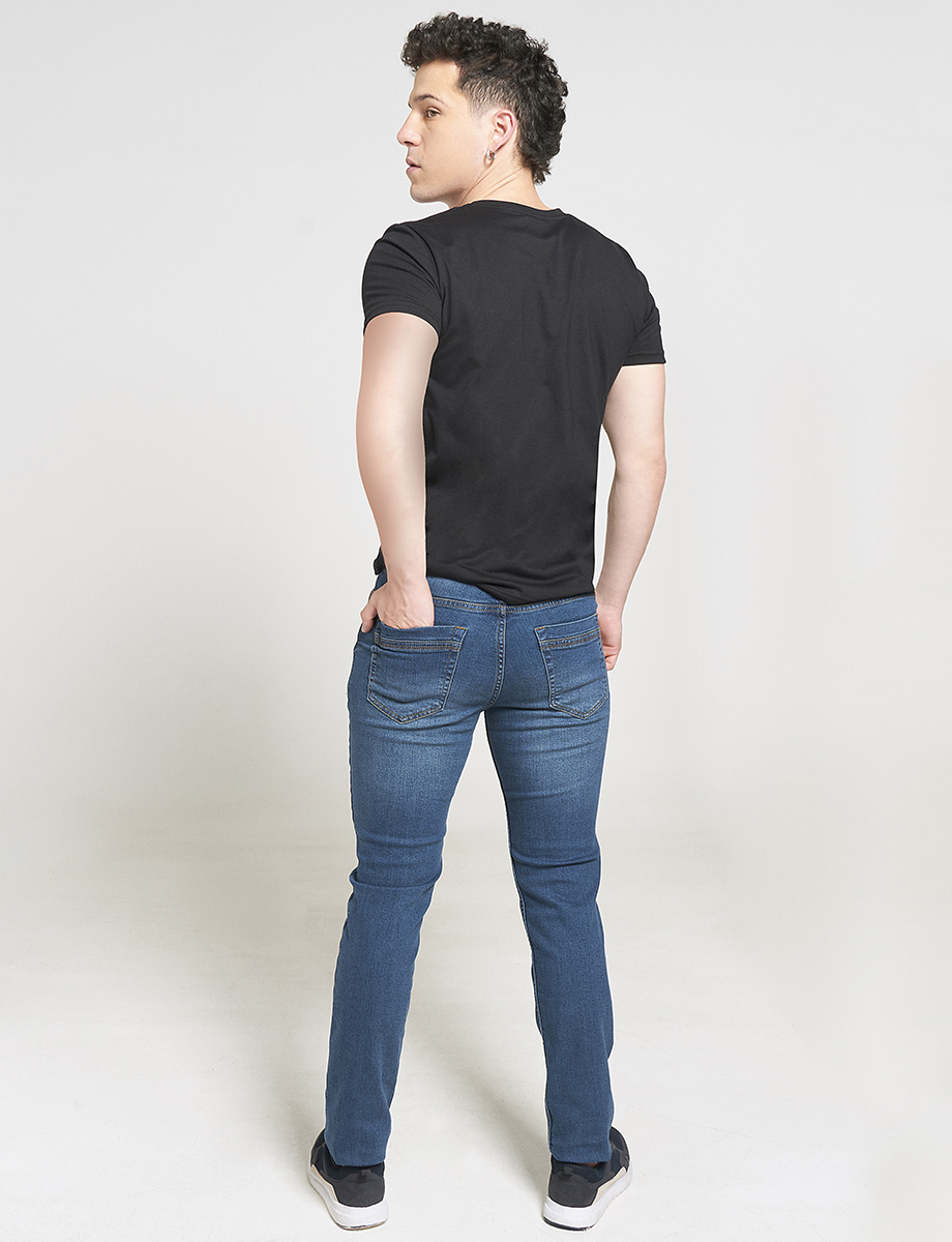 Jean Denim Regular Azul medio