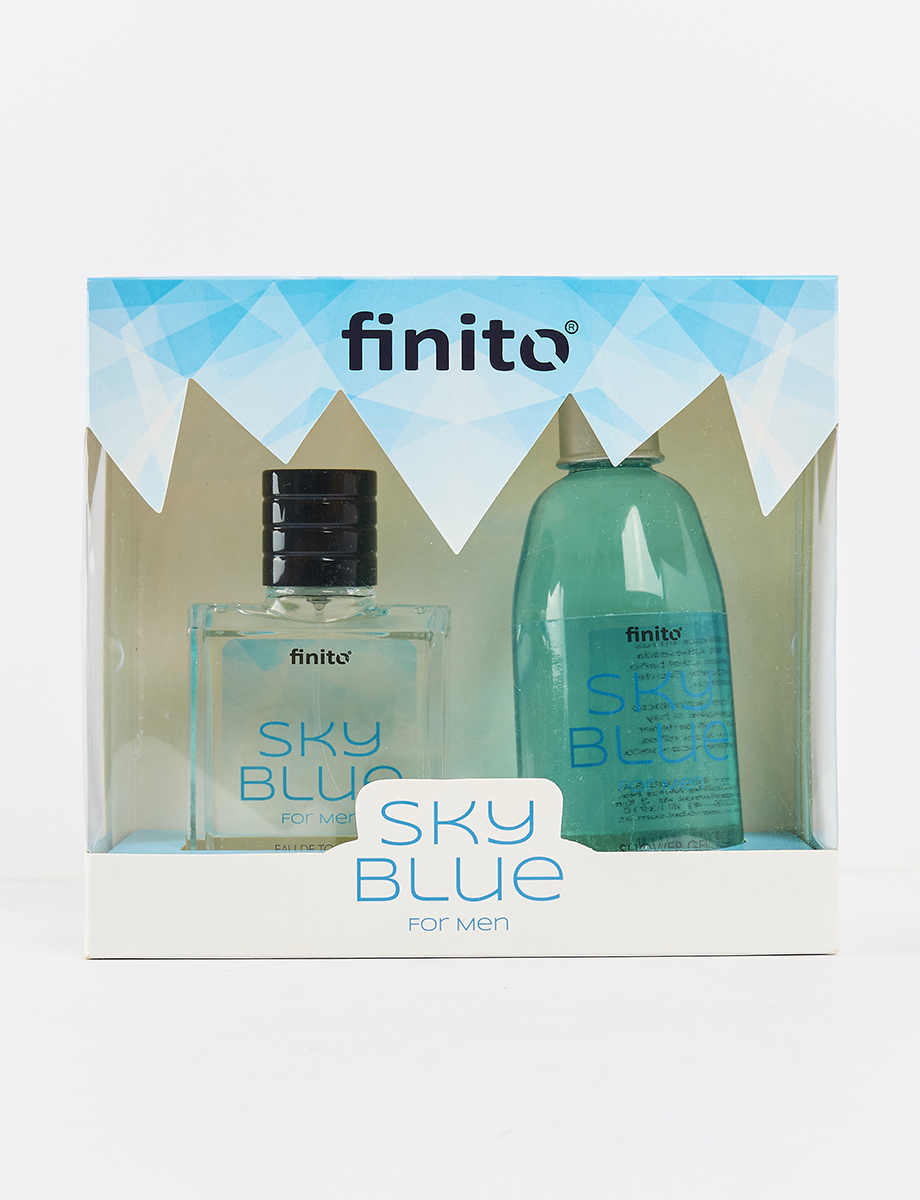 Gift Set Finito Sky Blue For Men