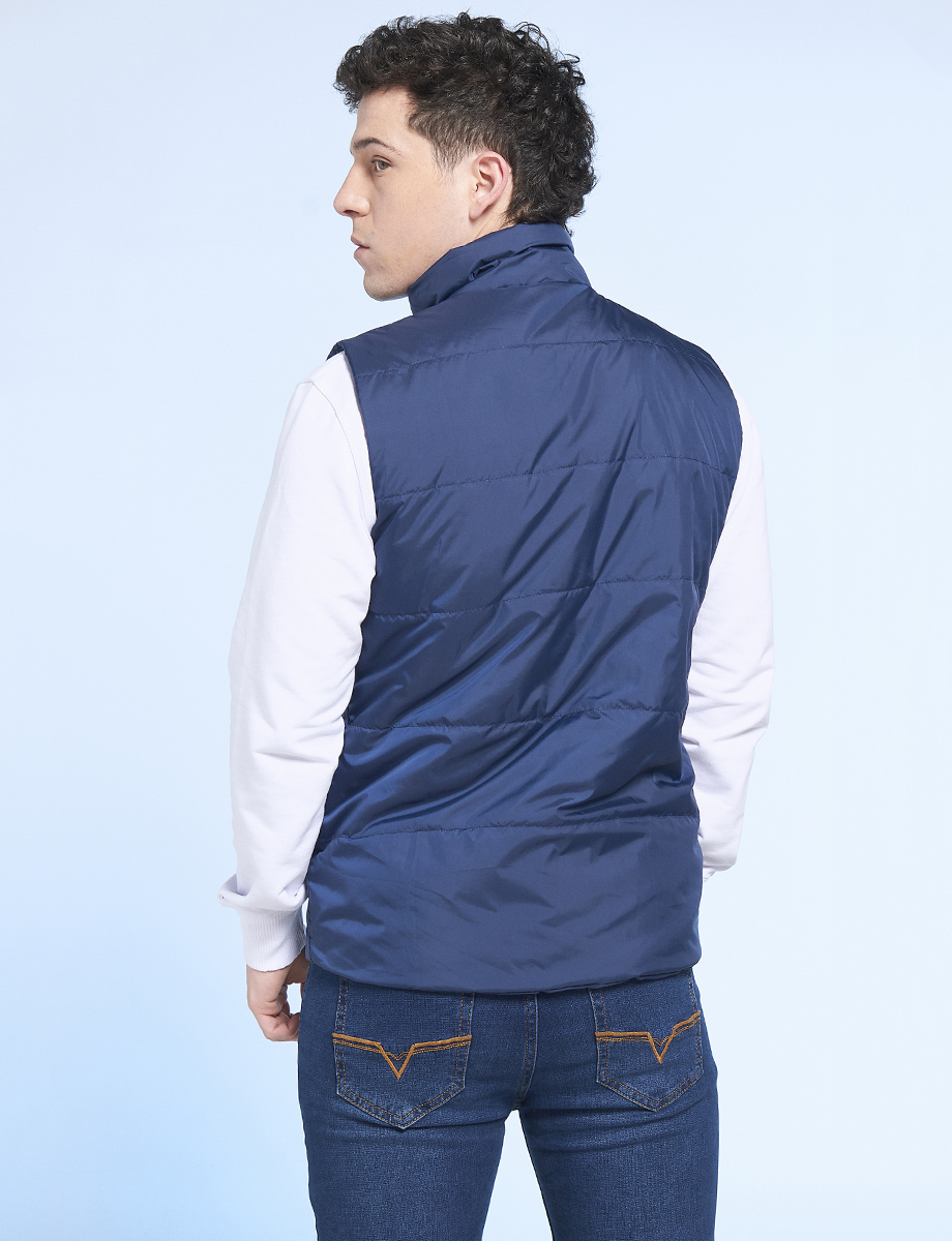 Chaleco Acolchado Cuello Alto