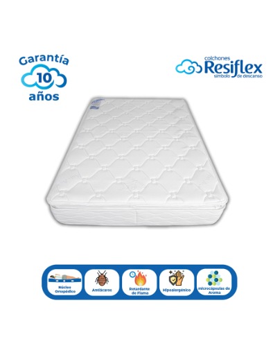 Colchón Relax Fresh Line 3 Plazas 27 cm | Resiflex