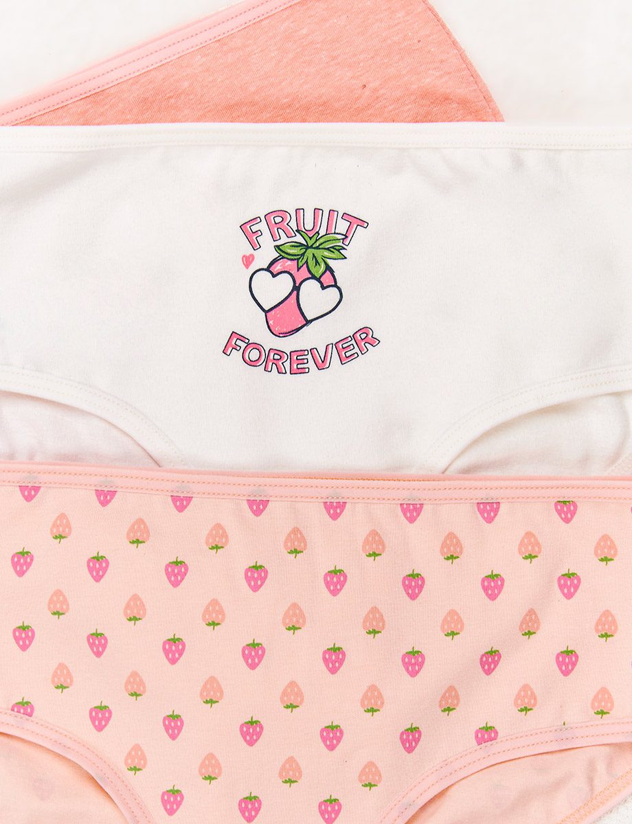 Set de Panties Fruit x3