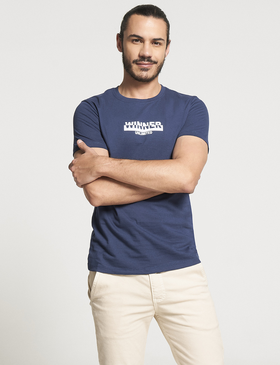 Camiseta Winner Azul marino