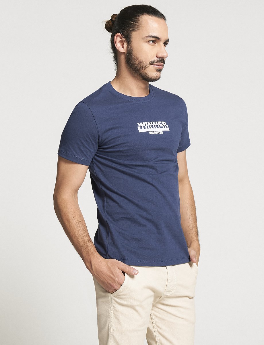Camiseta Winner Azul marino