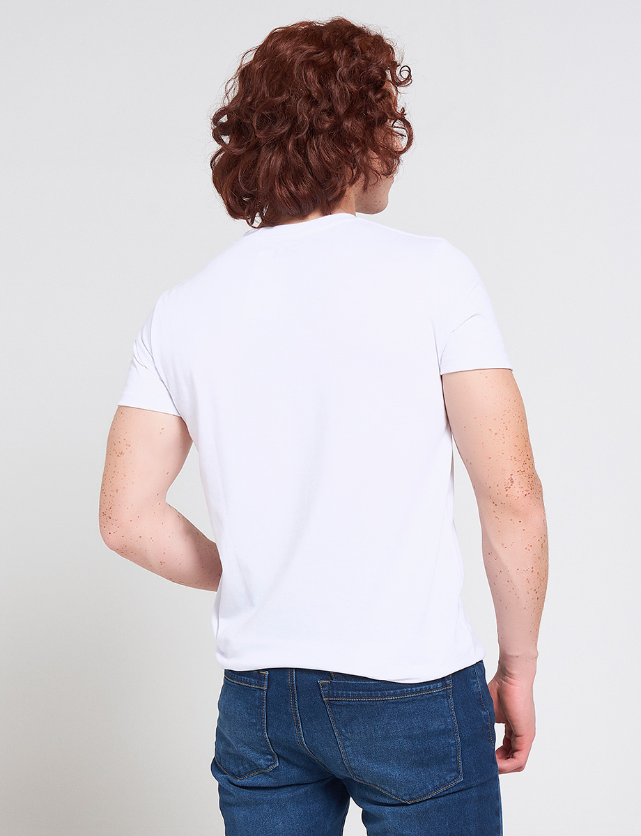 Camiseta Goals Blanca