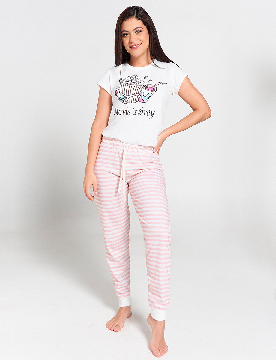 Pijama Camiseta + Pantalón Movie's Lovey