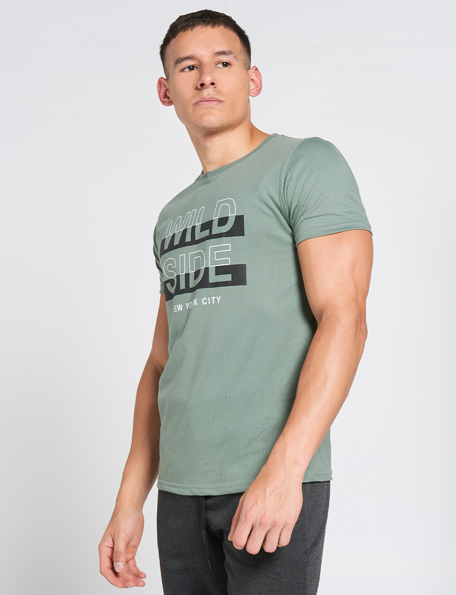 Camiseta Wild Side Verde