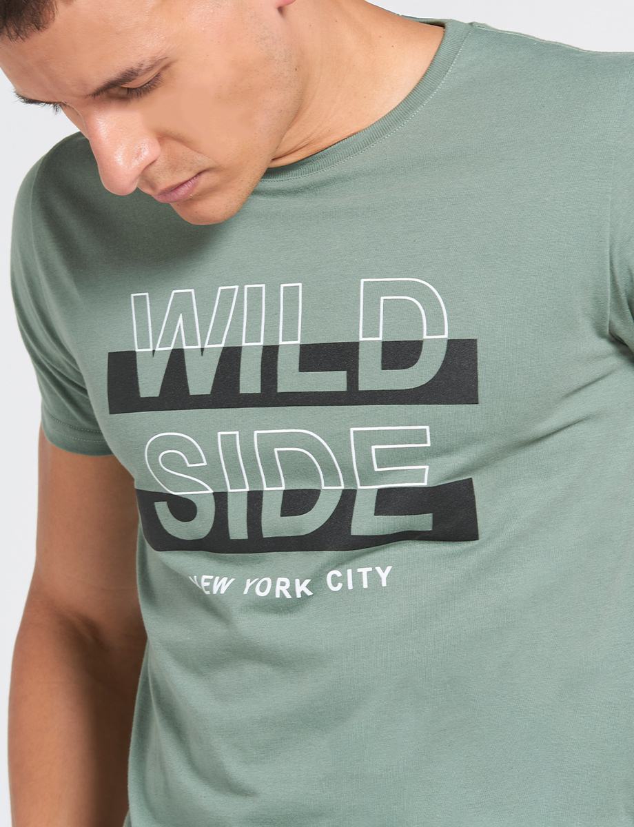 Camiseta Wild Side Verde