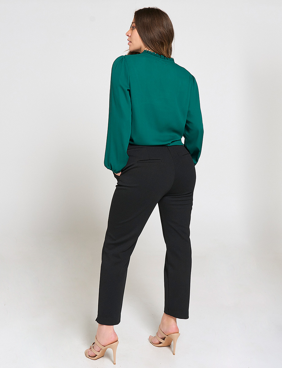 Blusa Vuelos Manga Larga
