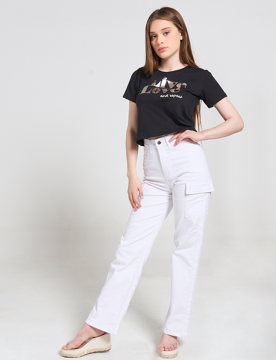 Pantalón Cargo Bota Ancha